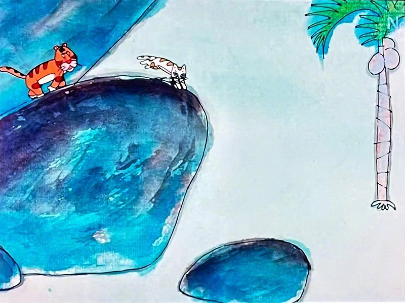 國產(chǎn)動(dòng)畫片《老虎學(xué)藝》截圖