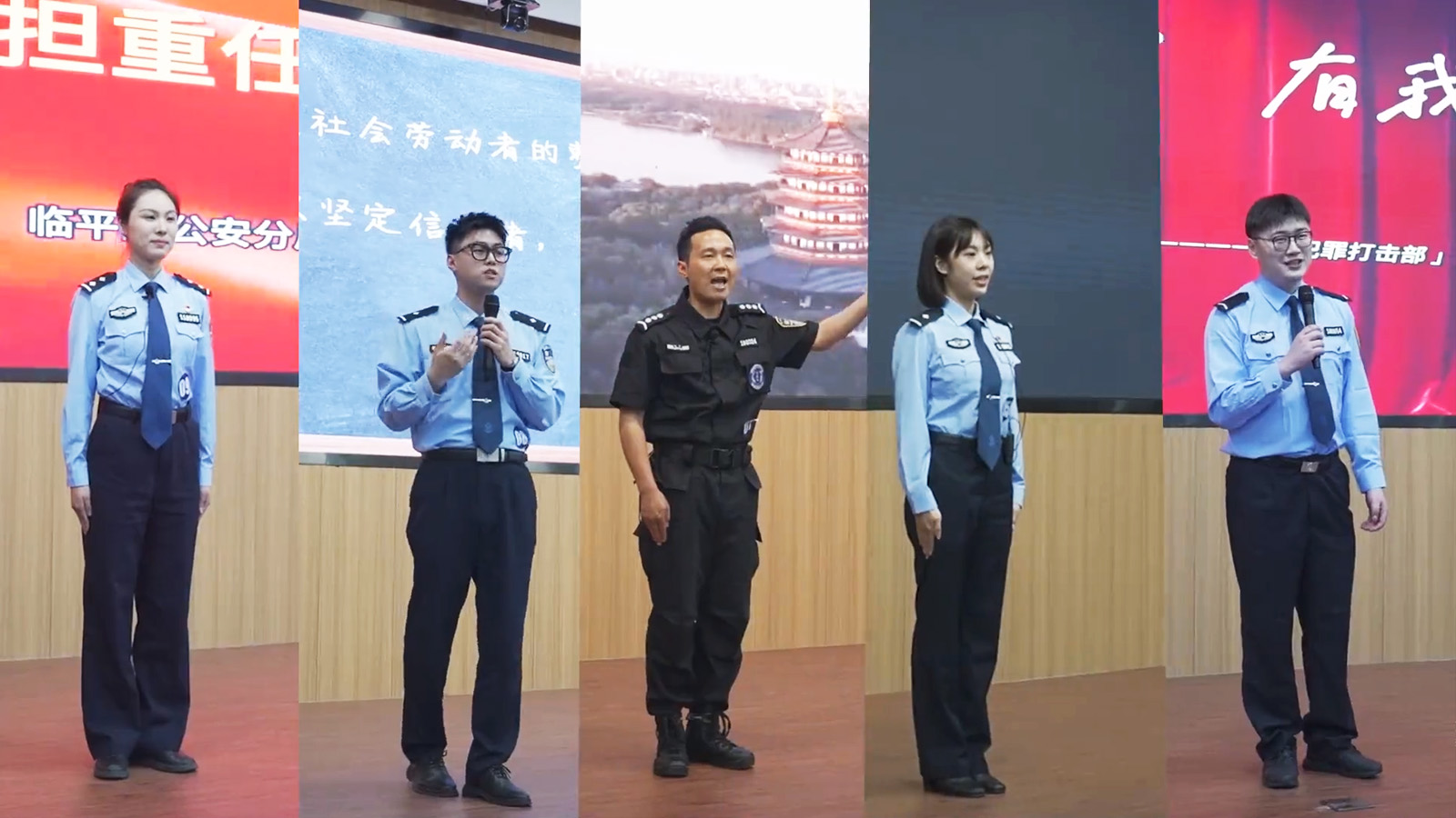 “臨平青警說”宣講大賽決賽選手風(fēng)采