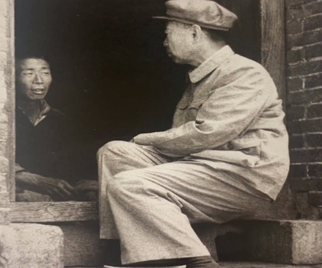 周恩來(lái)在河北省武安縣伯延公社調(diào)研