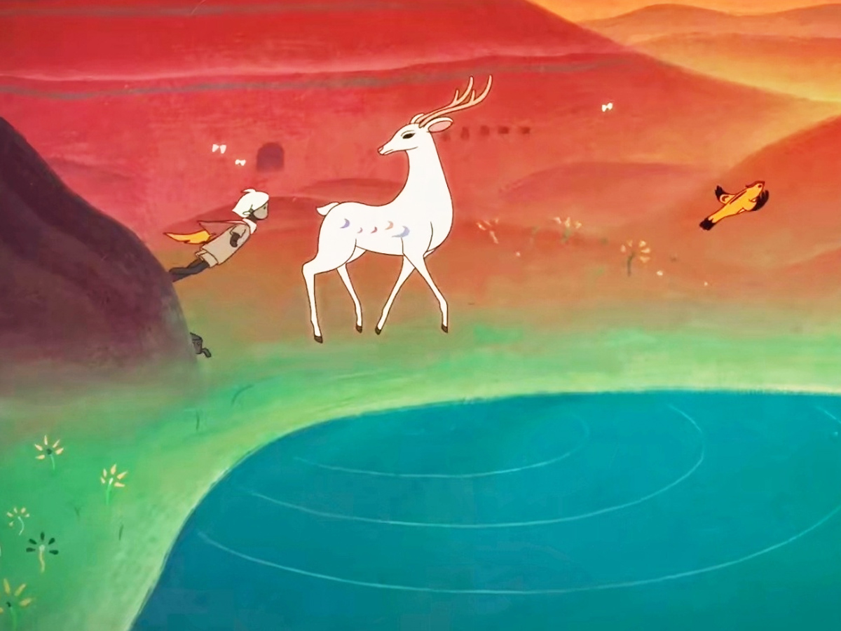 國(guó)產(chǎn)動(dòng)畫片《九色鹿》