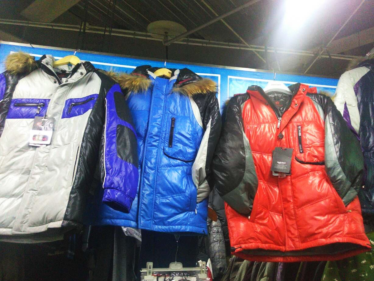 賣(mài)羽絨服